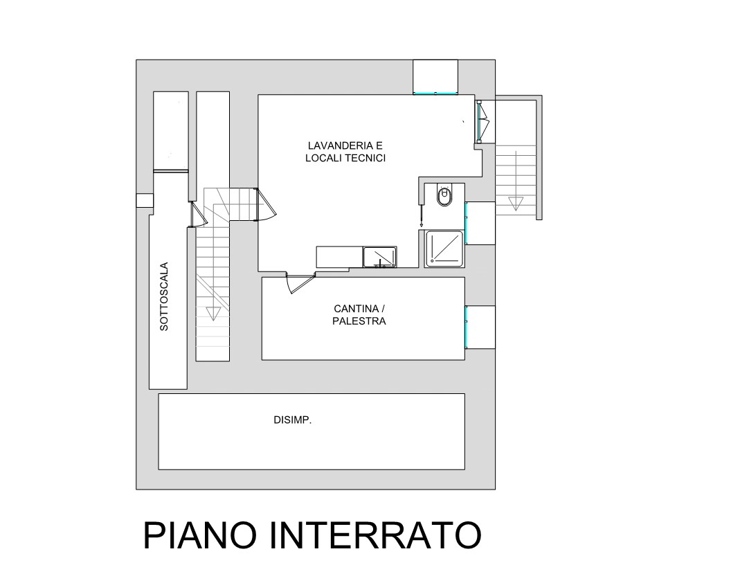 Planimetria Cantina