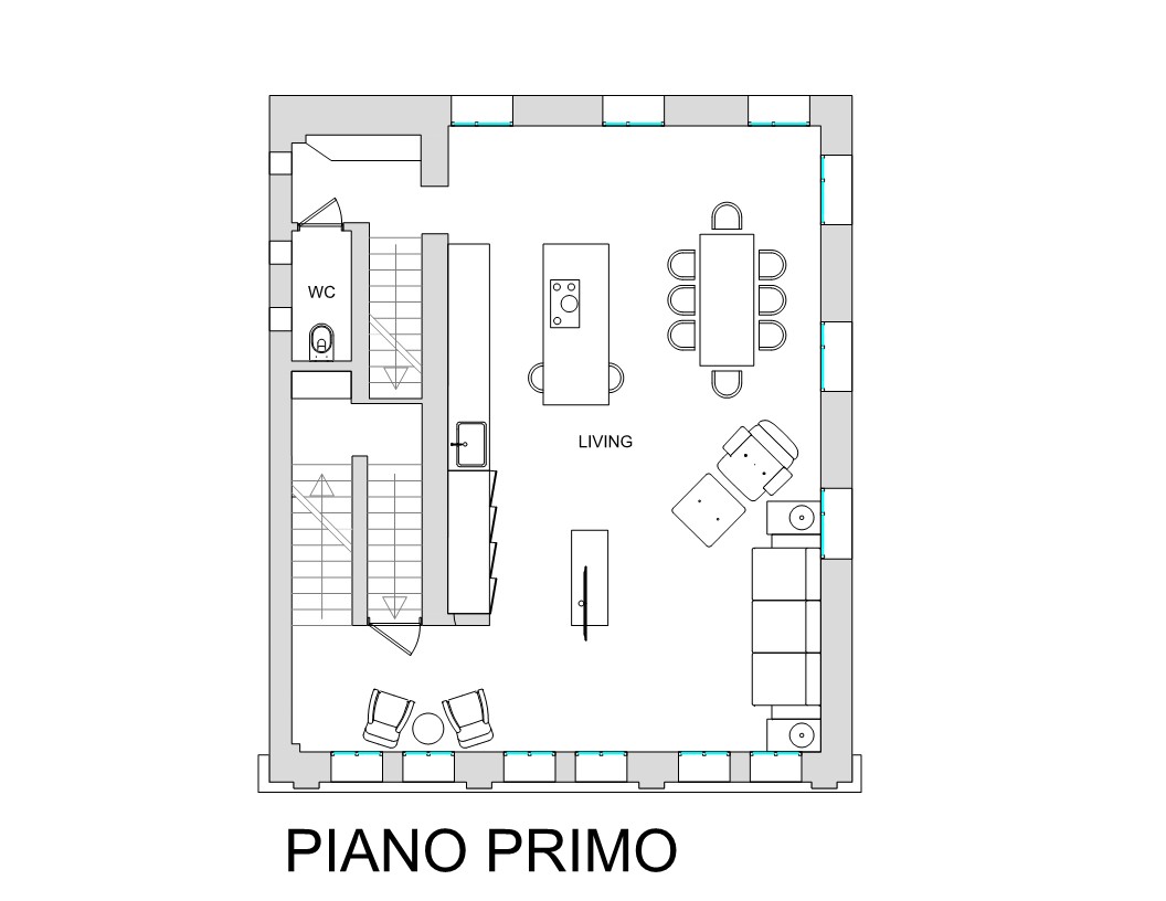 Planimetria Primo Piano